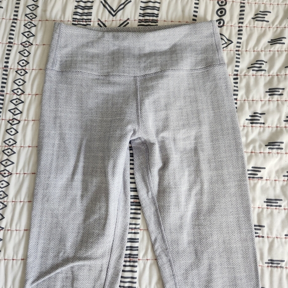 Kyodan Gray Herringbone Warming Leggings XS - Picture 7 of 10